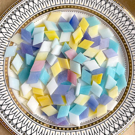 Multi-Color Diamond Mosaic Tiles